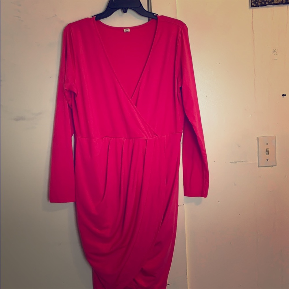 Sexy Hot Pink Dress